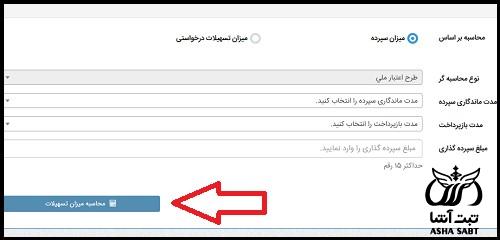 طرح اعتبار ملی بانک ملی